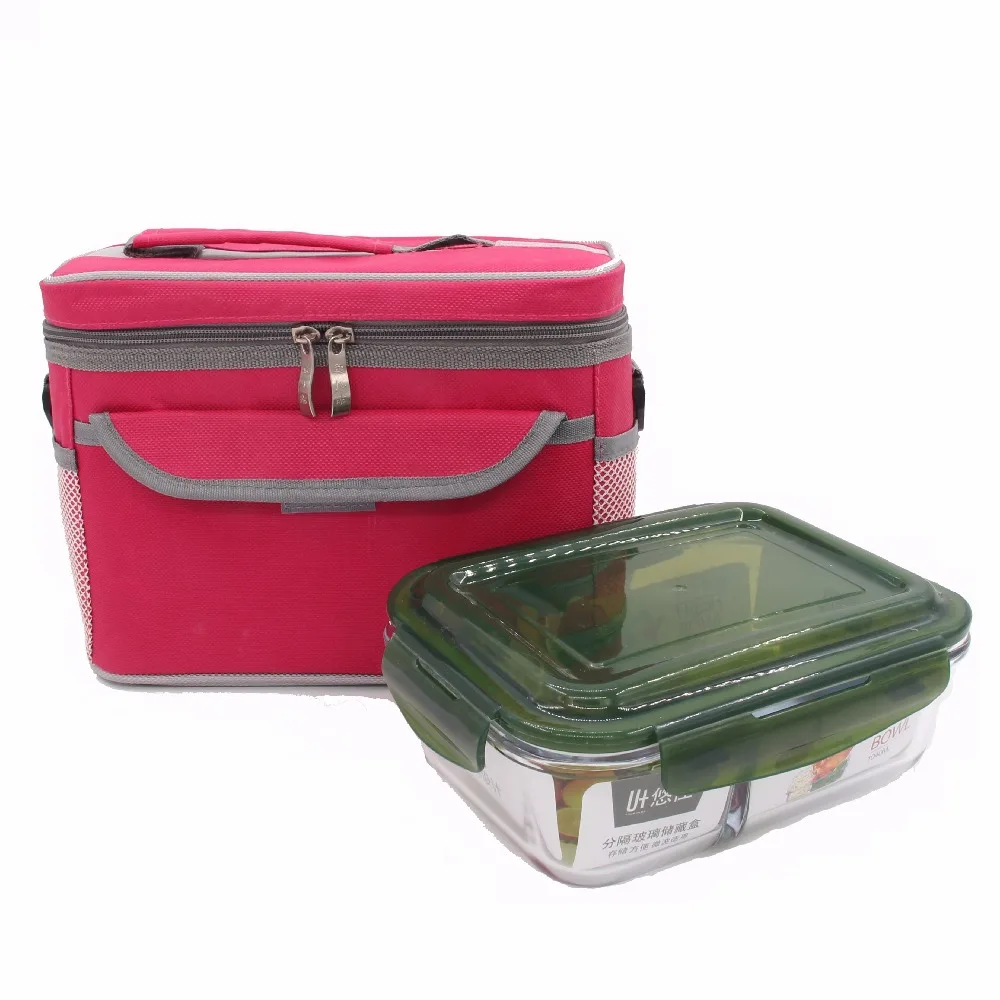 Buy Large Glass Lunch box with Lunch Bag (1180ml