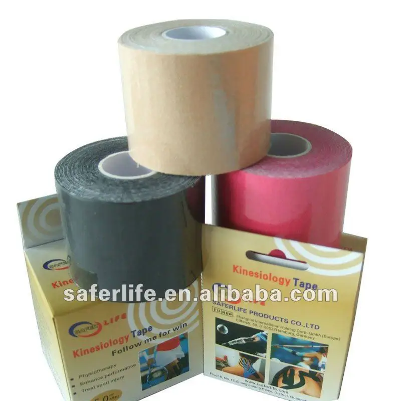 

15% OFF WATER wave cotton assorted colors Elastic sports kinesiology tape 5CM X 5M