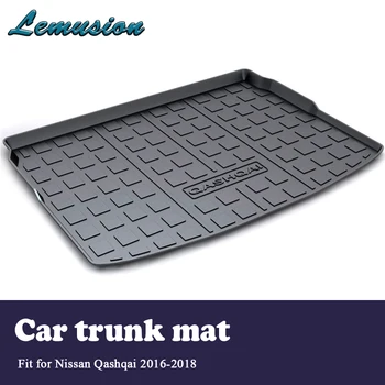 

1Set Car Cargo rear trunk mat For Nissan Qashqai 2016 2017 2018 Car-styling Boot Liner Tray Waterproof Anti-slip mat Accessories