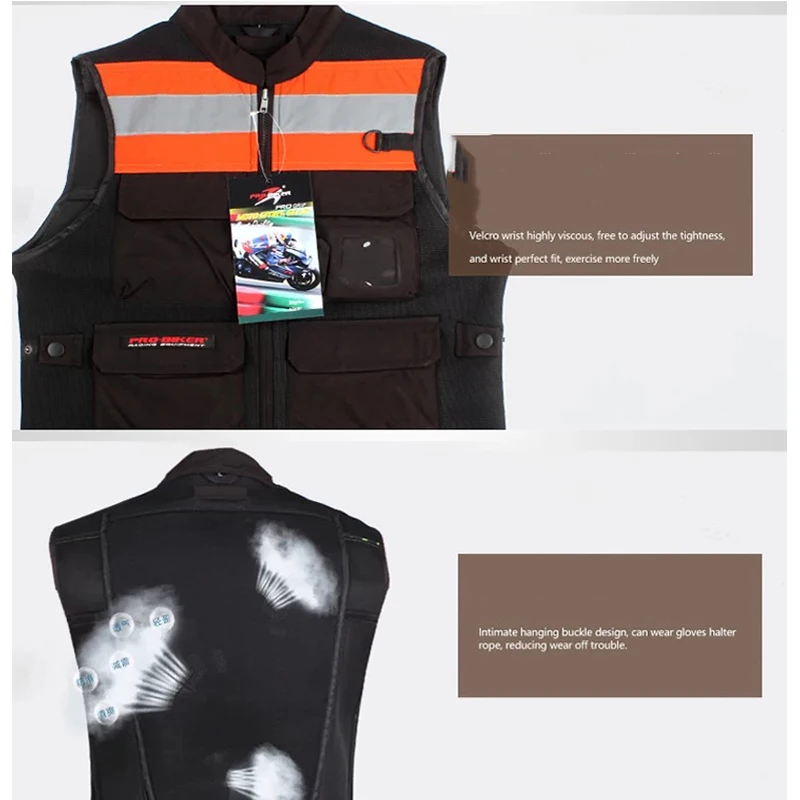 Высокая видимость ремни безопасности Открытый мотоцикл молния профессиональный безопасности светоотражающий жилет карманы дизайн Светоотражающая куртка