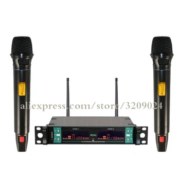 

Professional One To Two UHF Wireless Microphones KTV Karaoke Family Singing Conference Performance