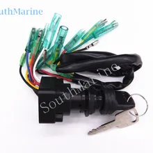 Пульт дистанционного управления Переключатель зажигания/Главный переключатель в сборе 703-82510-43-00 703-82510-42-00 для подвесных двигателей Yamaha Push to Choke