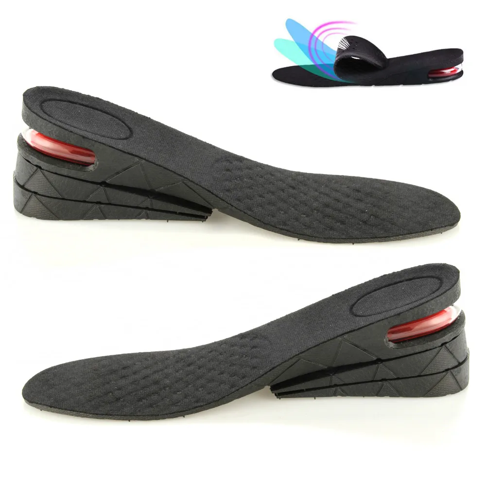 7 cm Height Increase Insoles 3 Layer Adjustable Air Cushion Invisible