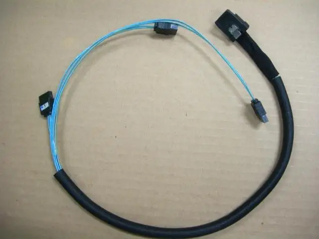 

36Pin-7Pin SFF8087 to 3 SATA(3 SATA Length 40cm 52cm 62cm) 6Gb/s MiniSAS Data Cable For SAS Card