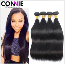 Straight Brazilian Virgin Hair 4 Bundles 7A Brazilian Virgin Human Hair Straight Remy Hair Products Brazilian Hair Weave Bundles