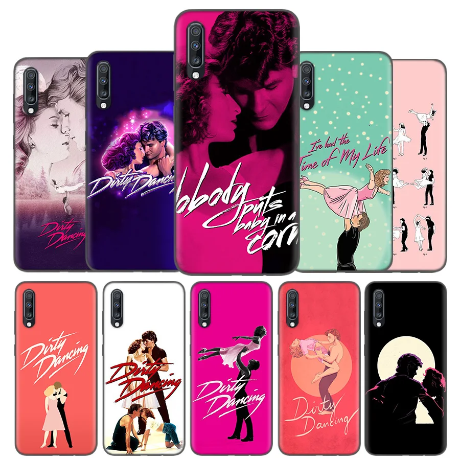 

Silicone Case Cover For Samsung Galaxy A50 A80 A70 A40 A30 A20 A20e A10 A9 A8 A7 A6 Plus 2018 Note 10 9 8 Dirty Dancing Movie