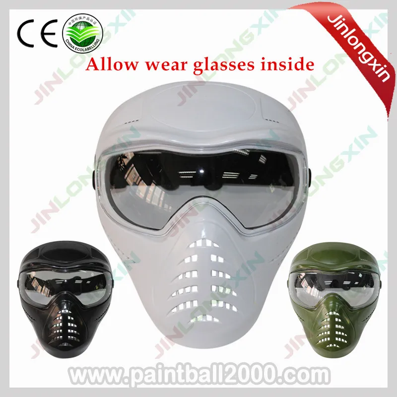

SPUNKY New Anti Fog Single Lens Paintball Mask with Hard Foam