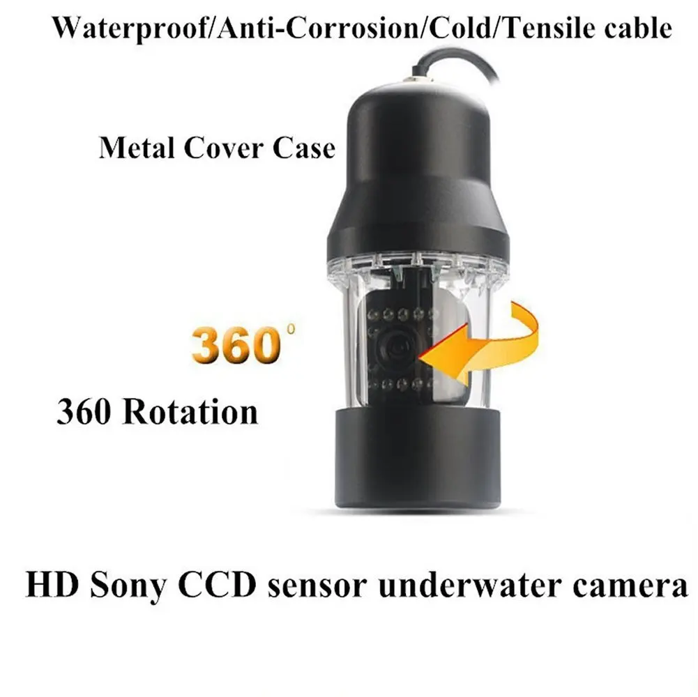 Подводная рыболовная камера Anysun 1/3 дюймов 7 &quotCCD 800tvl Hd подводная видеокамера