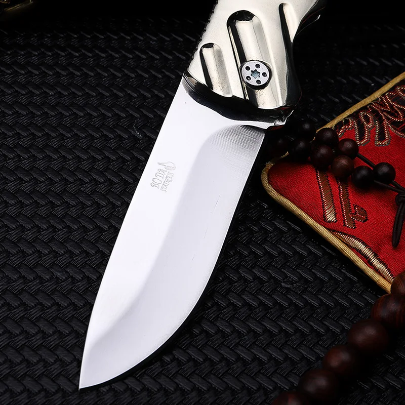 2018 New Free Shipping High Huality Outdoor Tactical Folding Knife Self-defense Survival Camping Fruit Hunting Knives EDC Tools
