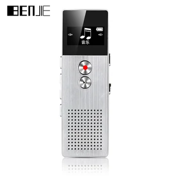 

BENJIE C6 8GB Digital Voice Recorder 15m Professional Audio Recorder Portable One Key Recorder With Loudspeaker 28 languages