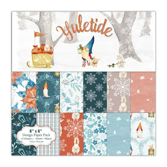 Special Offers KLJUYP 12 Sheets Yuletide Scrapbooking Pads Paper Origami Art Background Paper Card Making DIY Scrapbook Paper Craft Special Offers KLJUYP 12 Sheets Yuletide Scrapbooking Pads Paper Origami Art Background Paper Card Making DIY Scrapbook Paper Craft