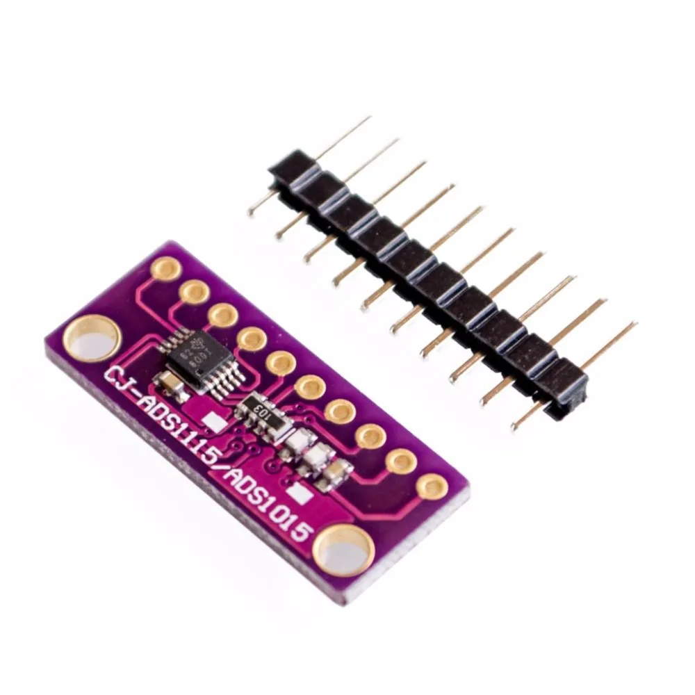 

CJ-ADS1115 ADS1115 16Bit ADC 4-Channel channel modulus AD conversion module adjustable amplification For arduino