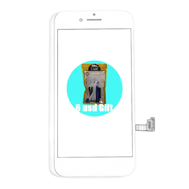 

[6 USD GIFT] 100% Guaratee Screen Replacement for iPhone 6 6S 7 8 LCD Black White Ecran OEM Display on 66S78