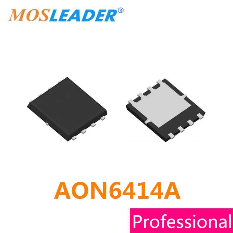 Mosleader AON6414A DFN5X6 100 шт. 30 V 50A QFN8 N-Channel высокого качества