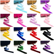 Ruban en velours 5 yards 6-25mm | Décoration pour fête de mariage, emballage de cheveux avec nœud papillon fait à la main, ruban de noël bricolage