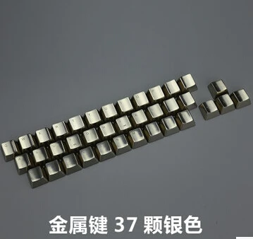 Vente Clés mécaniques MKC cherry mx commutateurs keycaps DOTA2 spécial CS GO gaming métallique argent métal keycap OEM