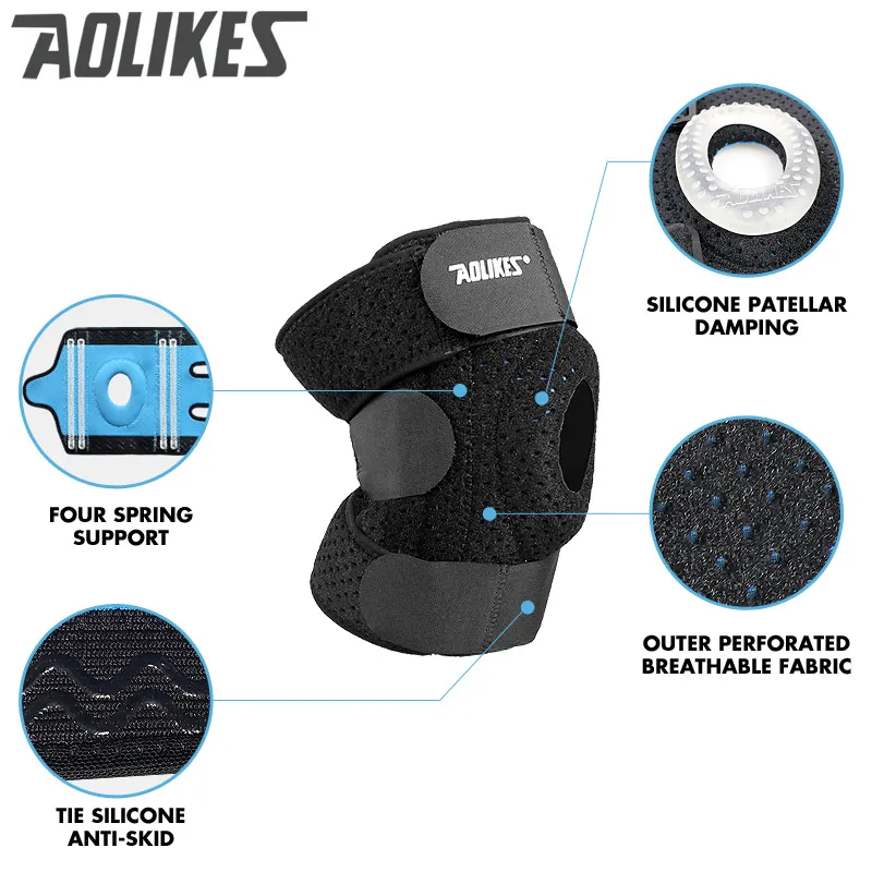 الغضروف المفصلي الركبة منصات السيليكا هلام المشي تشغيل كرة السلة الركبة دعم تنفس الرياضية منصات الركبة مع الينابيع اضافية كبيرة الحجم الغضروف المفصلي الركبة منصات السيليكا هلام المشي تشغيل كرة السلة الركبة دعم تنفس الرياضية منصات الركبة مع الينابيع اضافية كبيرة الحجم