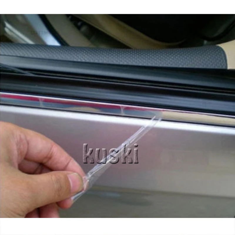 LENTAI для Volkswagen polo golf 4 Audi a3 a4 b6 b8 a6 b7 c5 c6 a5 Mini cooper 5 м хромированная отделка Стайлинг