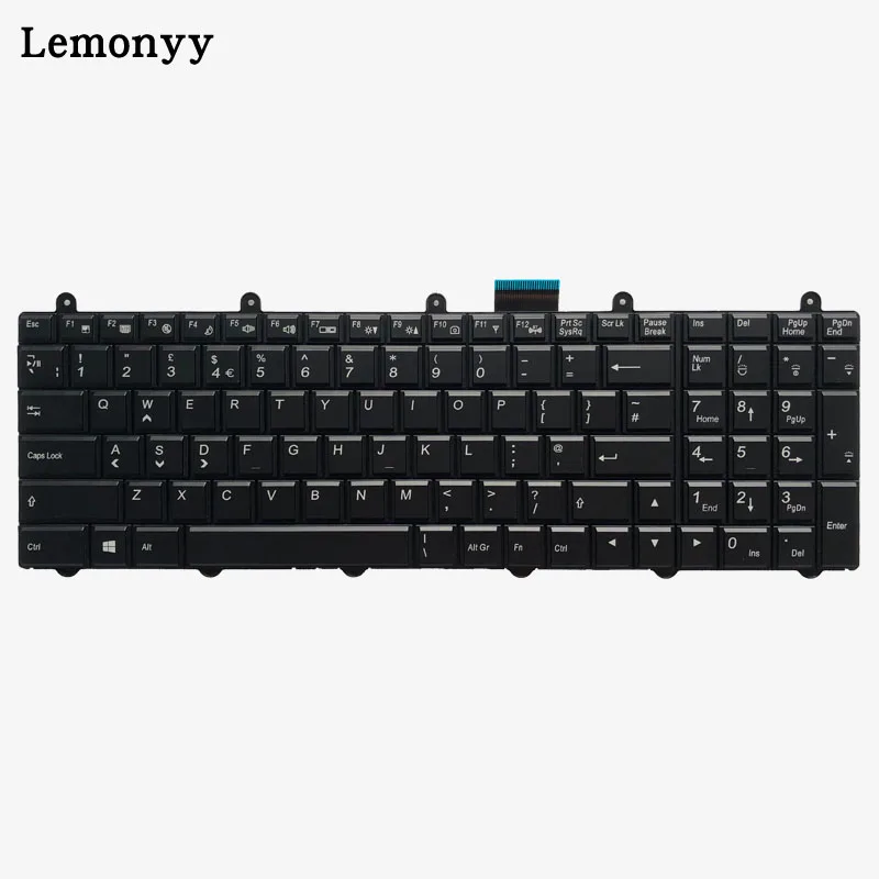 Новая английская клавиатура с подсветкой для Clevo P150EM P170EM P370EM P570WM P170sm P150sm P370sm P375SM P270WM черная клавиатура для ноутбука