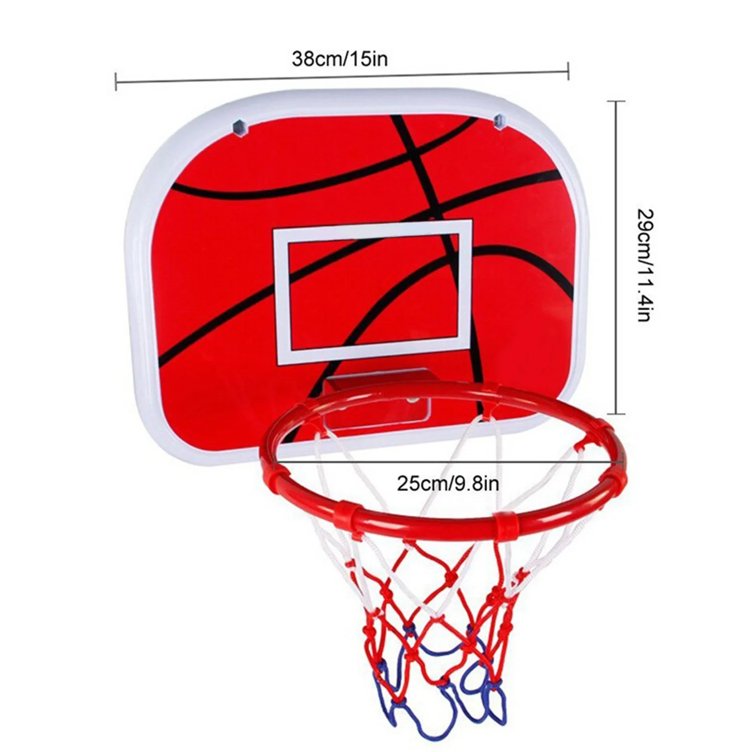 Внутренняя Регулируемая подвесная баскетбольная коробка баскетбольная мини-доска детская баскетбольная доска