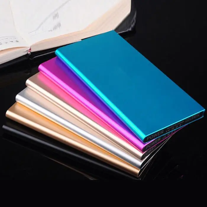 

Ultra-thin 20000mAh Power Bank Portable Dual USB Ports Polymer Powerbank Cell Phone MP3/4 Generic External Battery Charger