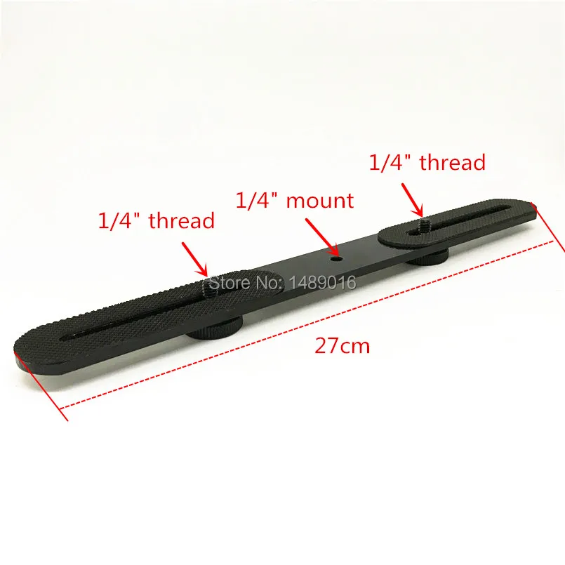 Two Holder Camera Flash Bracket Hot Shoe Flash Base (5)