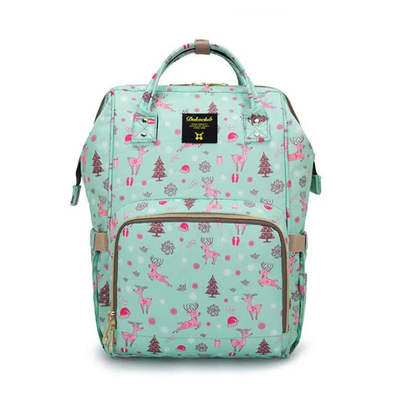 

DOKOCLUB Baby Diaper Bag Mummy Travel Backpack Large Capacity Maternity Nappy Bags Nursing Bag For Baby Stroller Wet Bag