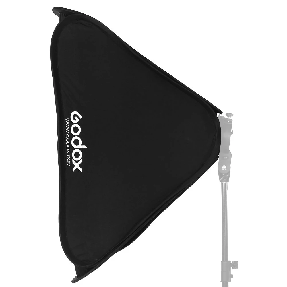 Godox 2"* 20" 50*50 см Складная Мягкая коробка Godox Suitbale для s-типа кронштейн видеокамера вспышка(только 50*50 см мягкая коробка