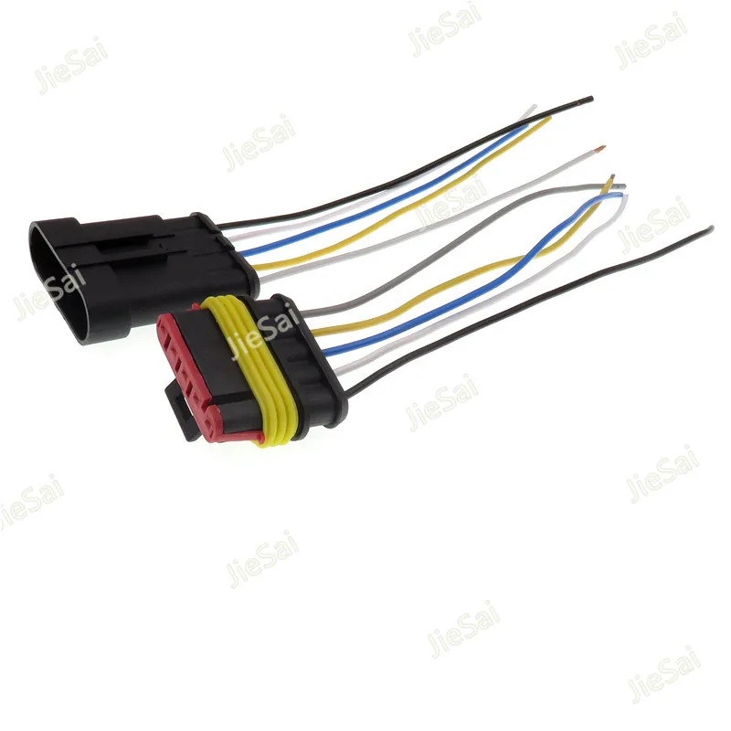 AMP 1 5 серия Pin 282089-1 282107-1 Superseal Электрический водонепроницаемый разъем с