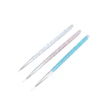 3 шт./компл. профессиональный набор для рисования ногтей линия рисования Инструменты для дизайна ногтей фломастеры