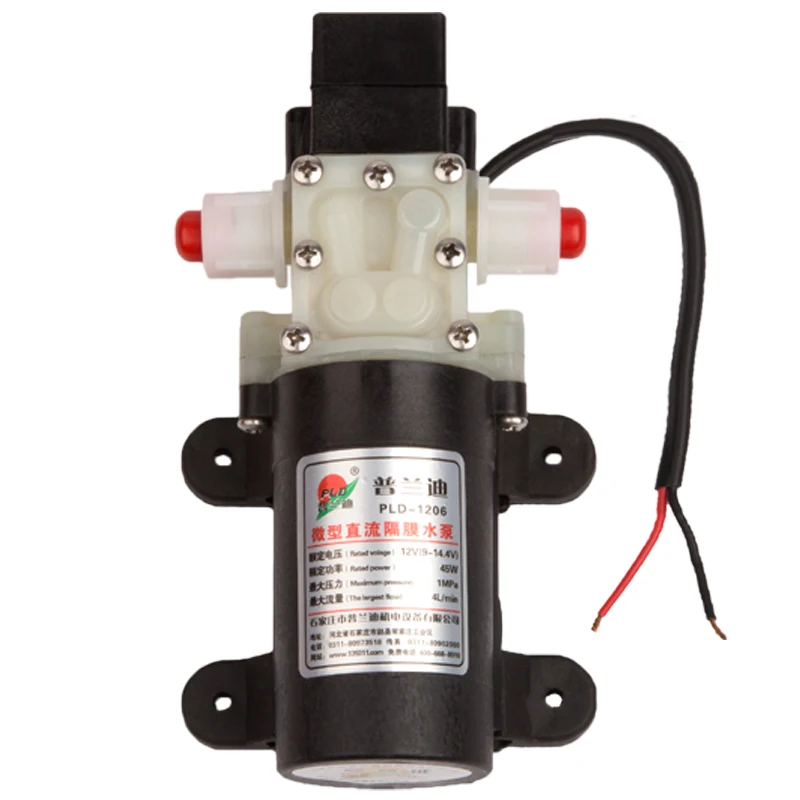 

DC 12 volt 45W 4L/min small Automatic pressure switch 12 v water pump