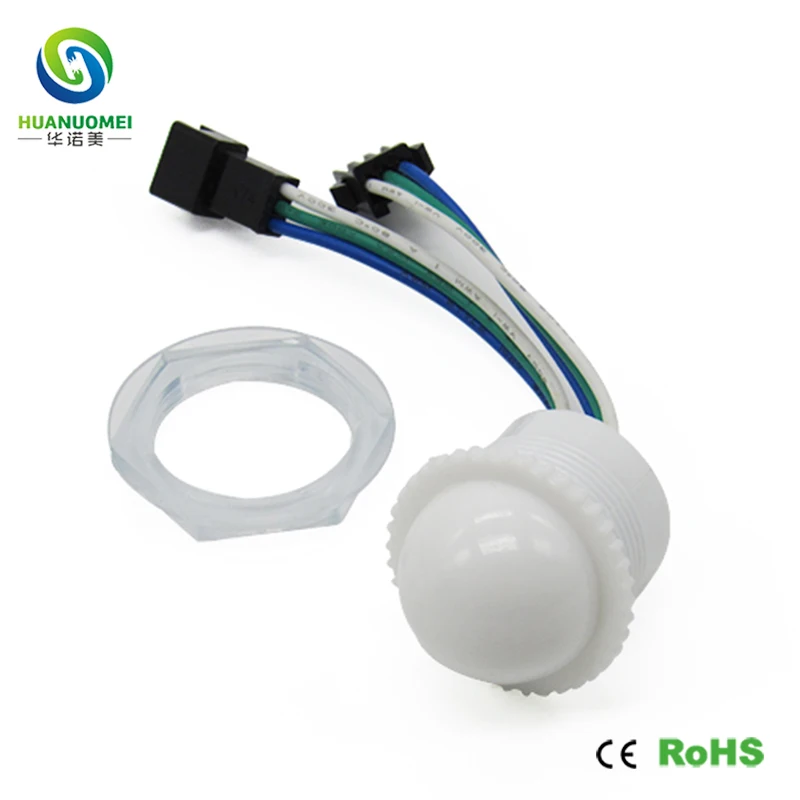 12 В 26 мм 3 светодиода ucs1903 rgb led pixel Рождественские огни Модуль света 5050 smd цифровая