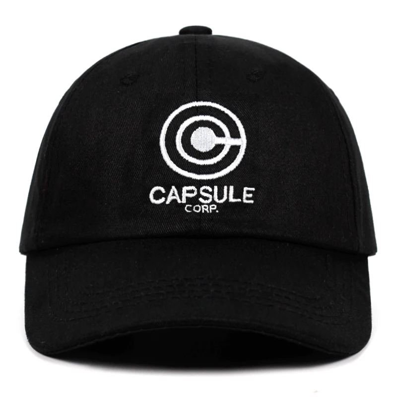 Чехол Capsule Corp. Dad Hat Dragon Ball, аниме song, хлопок, бейсболки с вышивкой, унисекс, бейсболки для мужчин и женщин, праздничные шапки