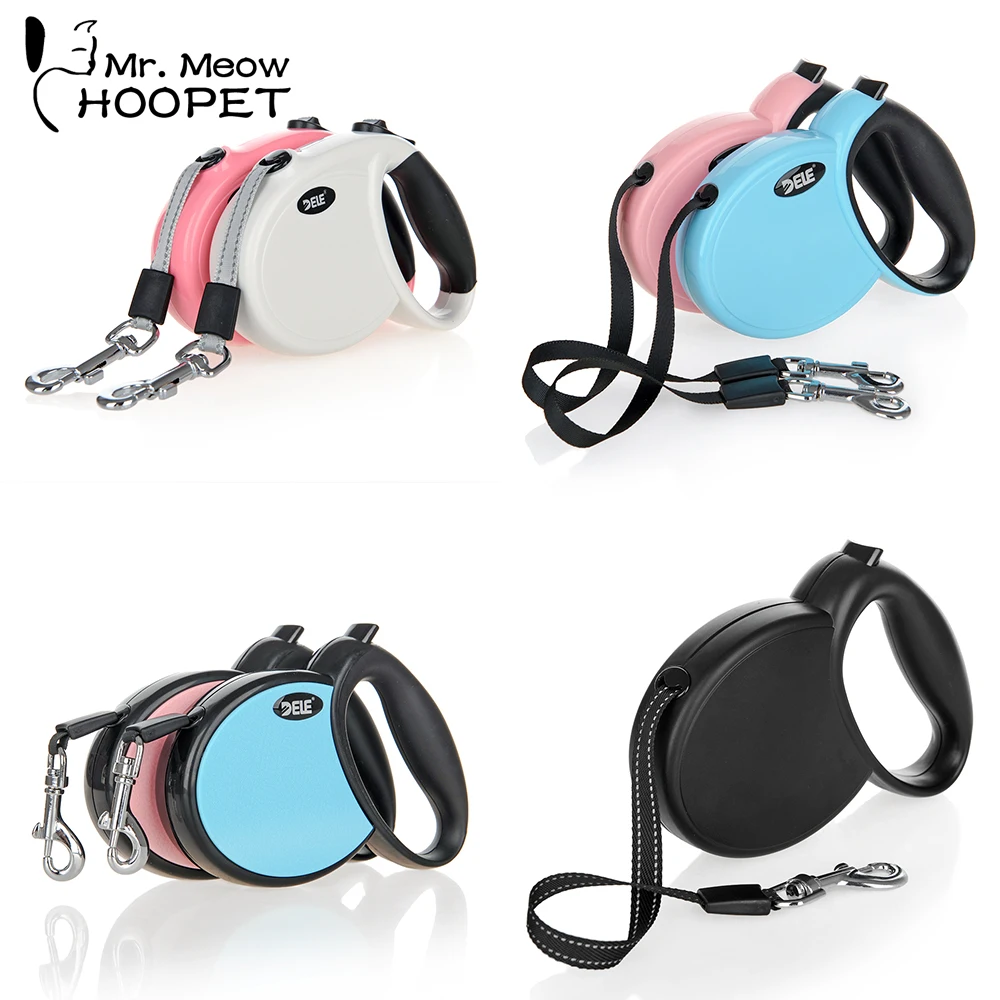 

Hoopet Dog Harness Pet Dog Collar Leash for Dogs Walking Running Leads Retractable Large Dog Leash French Bulldog