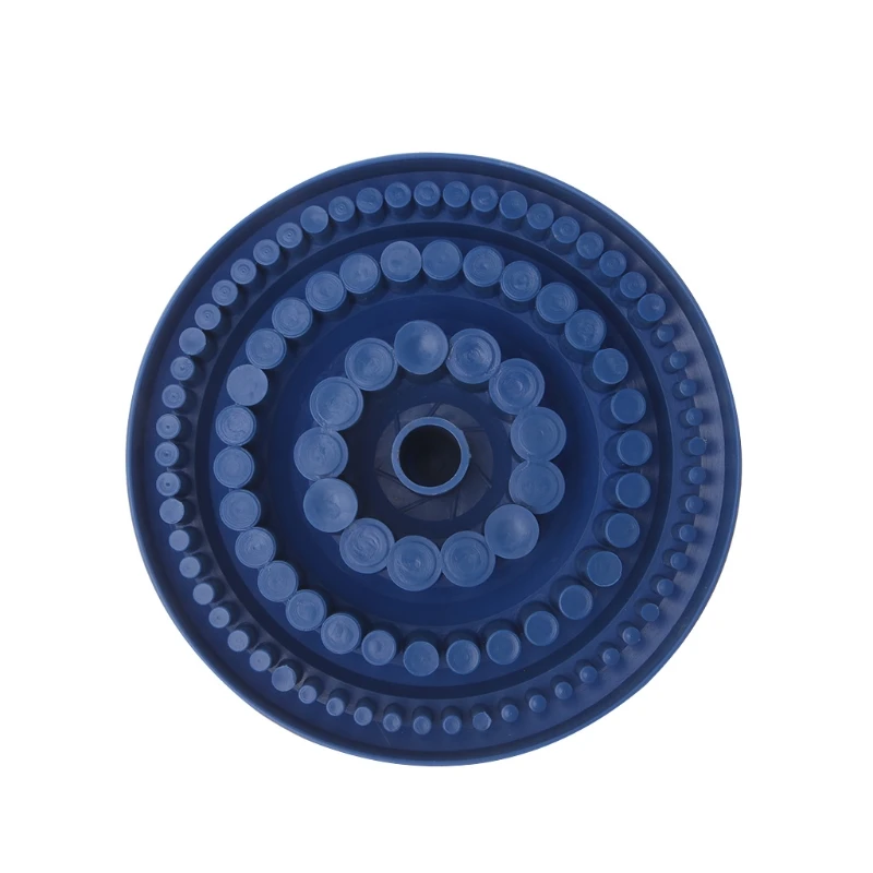 Чехол для хранения Сверл С подставкой круглой формы, жесткий пластиковый органайзер, 100 шт