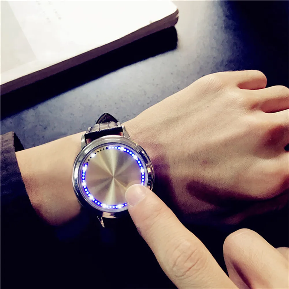 

Lady New Fashion Female Clock Waterproof LED Watch Men And Women Lovers Watch Smart Electronics Watches relojes para mujer %A