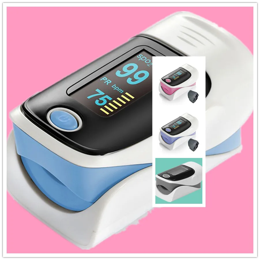 

Finger Pulse Oximeter PI PR SPO2 Medical Equipment CE Oximeter Data Oximetro De Dedo Go Red for Heart Health