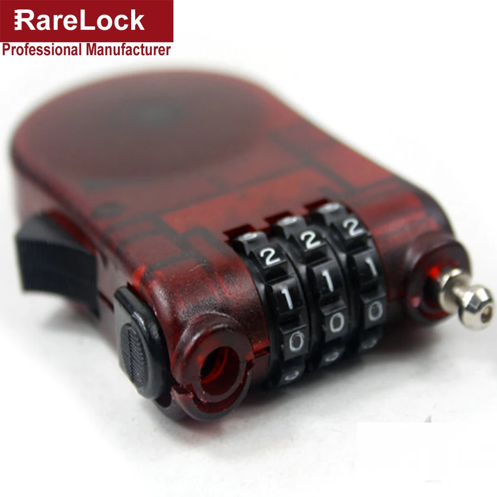 Замок с кодовым замком 3 кода разные цвета|wire combination lock|combination lockpassword lock |