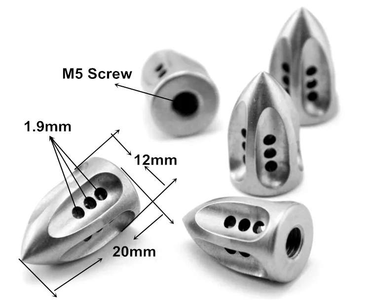 Microtec Bowie Tail cone screw rivet 416 steel DIY folding knife EDC 1 piece price Microtec Bowie Tail cone screw rivet 416 steel DIY folding knife EDC 1 piece price