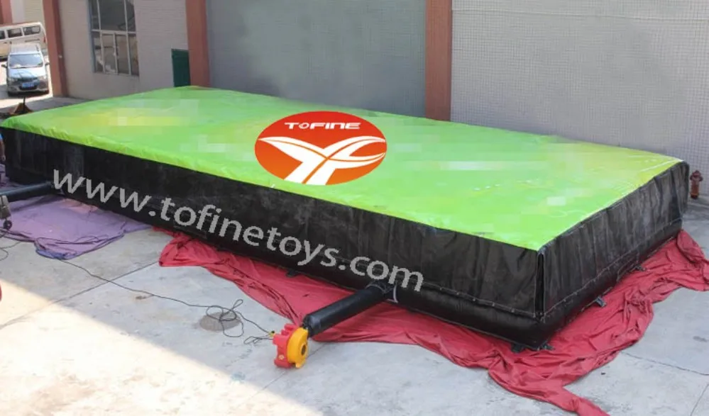Inflatable air bag for stunts, Jump air bag for bike, inflatable jump air bag for skiing (6)
