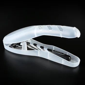 

Portable Travel Men's Razor Case Razor Blades Plastic Organizer Packing Box Shaving Machine Container Travel Accessories