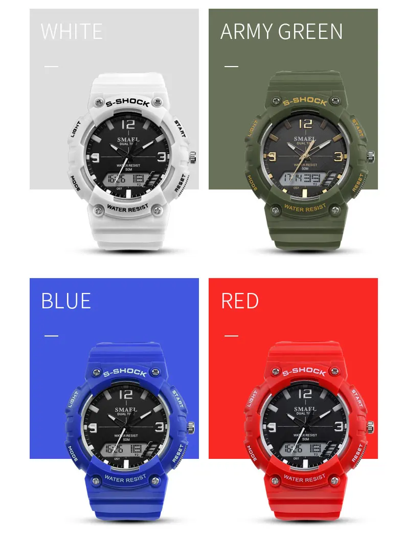 8.white watch sport