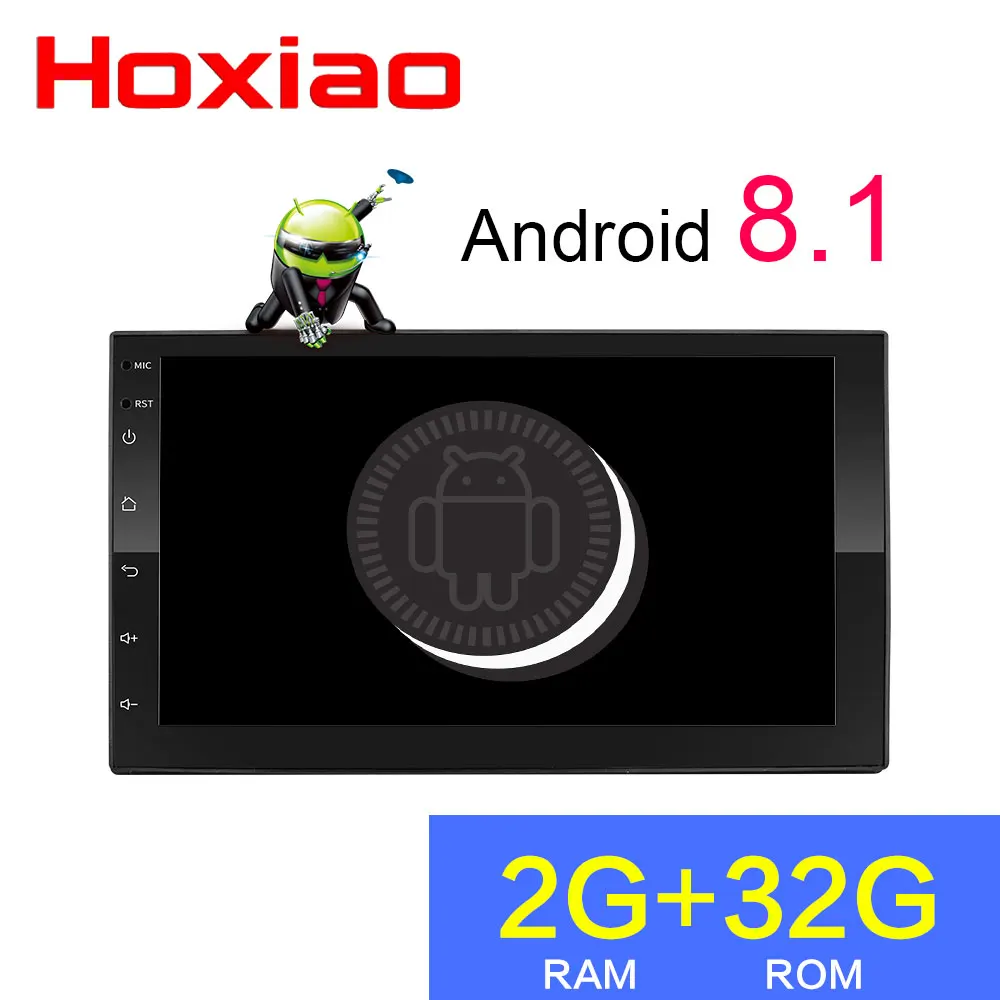 

Android 8.1 RAM 2G ROM 32G 2Din Car Multimedia Player GPS Navigation BT DAB FM USB wifi No dvd Car 2 DIN Radio