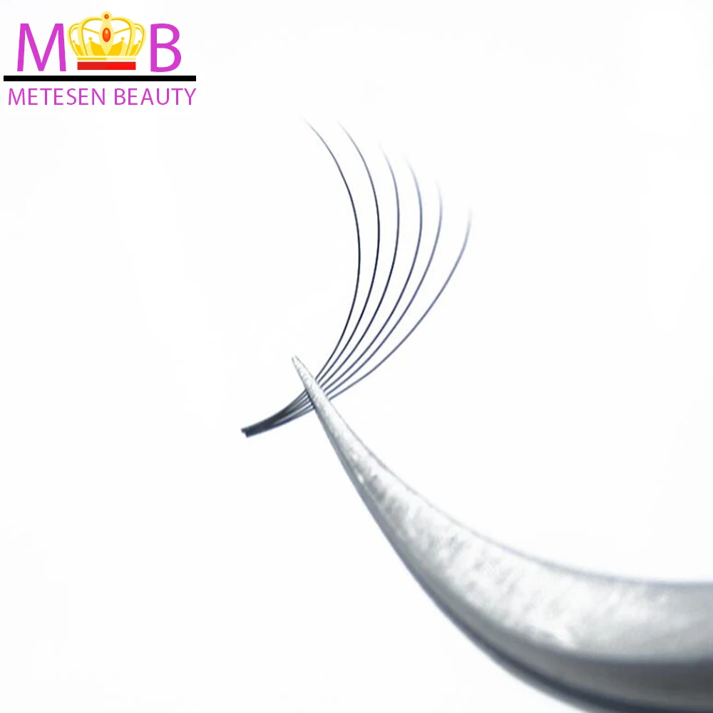 Metesen Beauty 2 case premade volume lash fans 16rows 7D- 20D premium natural silk lashes volume long false make up eyelashes