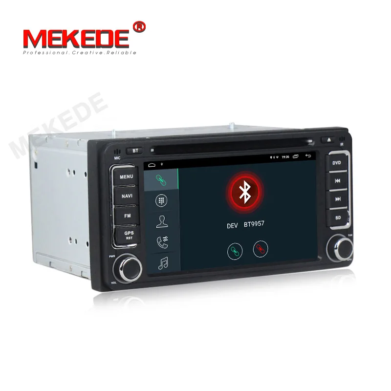 Cheap MEKEDE 2+32G Android 9.1 Multimedia Car DVD Player For Toyota Land cruise 100 200 prado 120 150 RAV4 COROLLACamry yaris Hilux 2