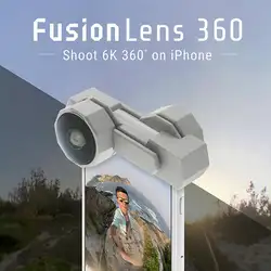 Fusion объектив 360 градусов панорамный Объективы для телефонов для iphone7/8/iphone7plus/8 плюс челнока 7,5