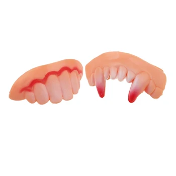 

ABWE Best Sale 5 pcs. Funny Gift Costume Party Ugly Gag faked teeth