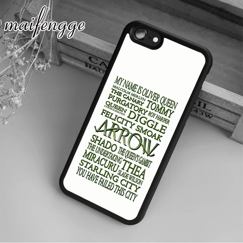 ТВ-чехол maifengge с зелеными стрелками для iPhone 5 6 6s 7 8 plus X XR XS max 11 12 Pro Samsung Galaxy S7edge S8 S9 S10