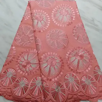 

French Net Lace Fabric 2019 Latest African Lace Fabric With Embroidery Mesh Tulle Lace Fabric High quality Nigerian Lace