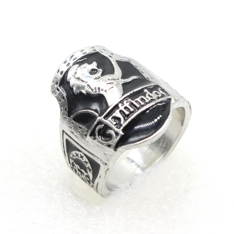 

Harri Potter Movie Ring Godric Gryffindor Logo Cosplay Ring Jewelry Action Figure Cosplay Toys